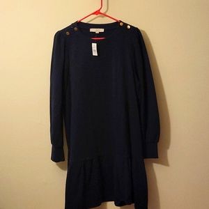 NWT sweater dress Loft XL